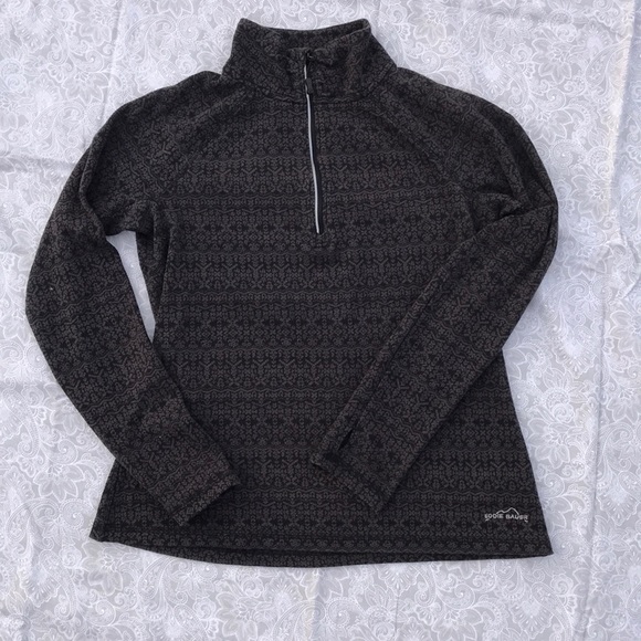 Eddie Bauer Tops - Eddie Bauer Quarter Zip Pullover